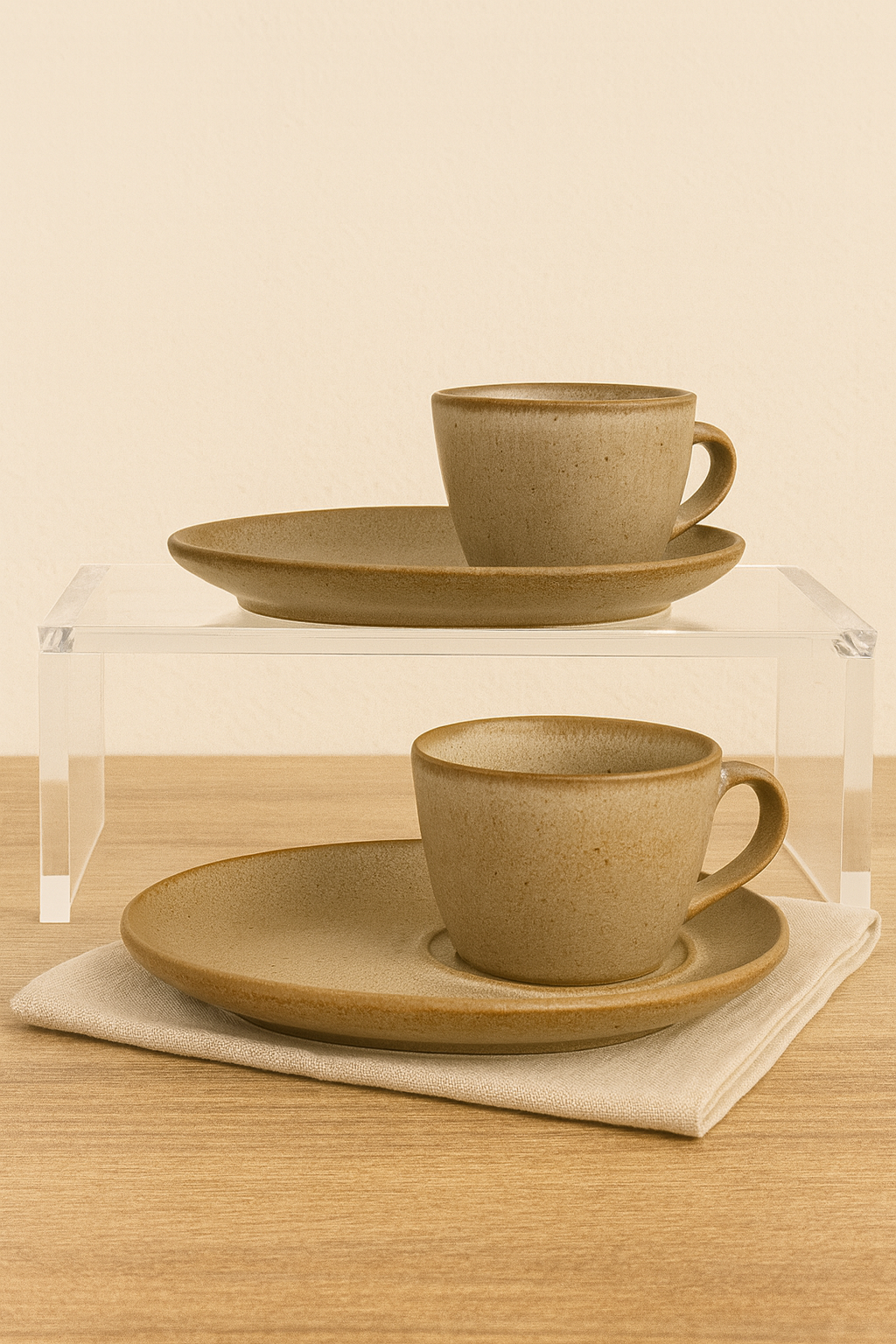 ceramic cup & saucer set