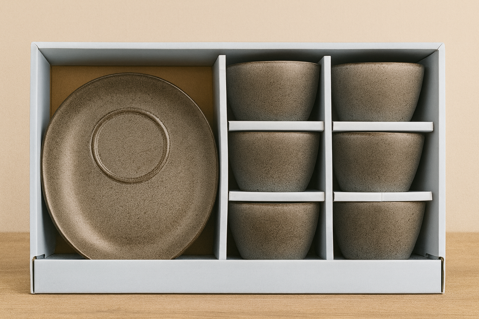 ceramic cup & saucer set