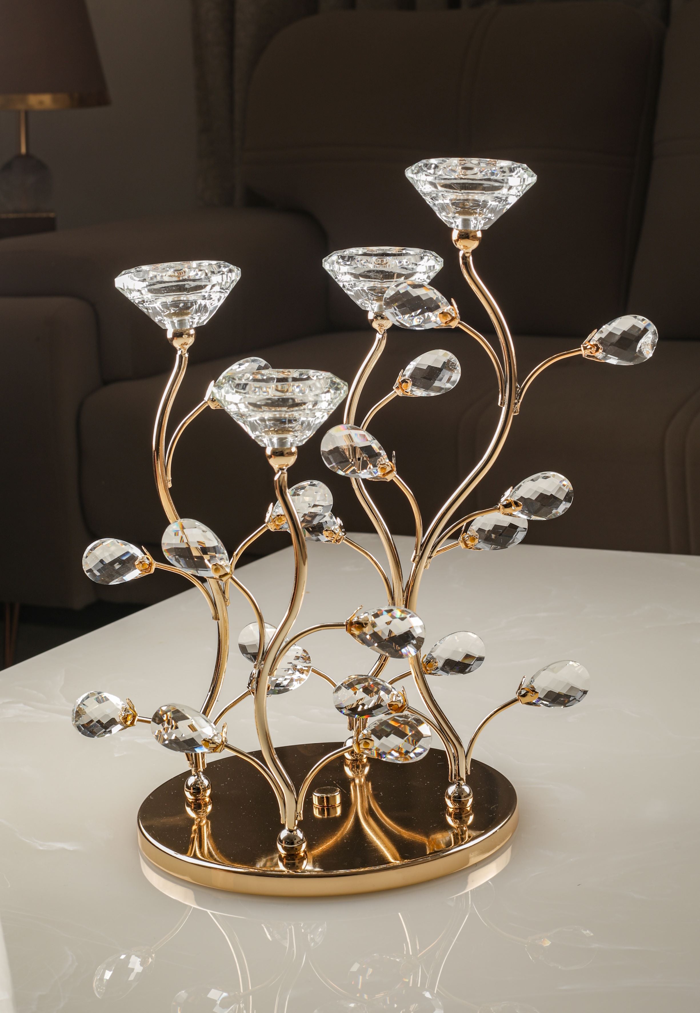 Crystal Candle Stand