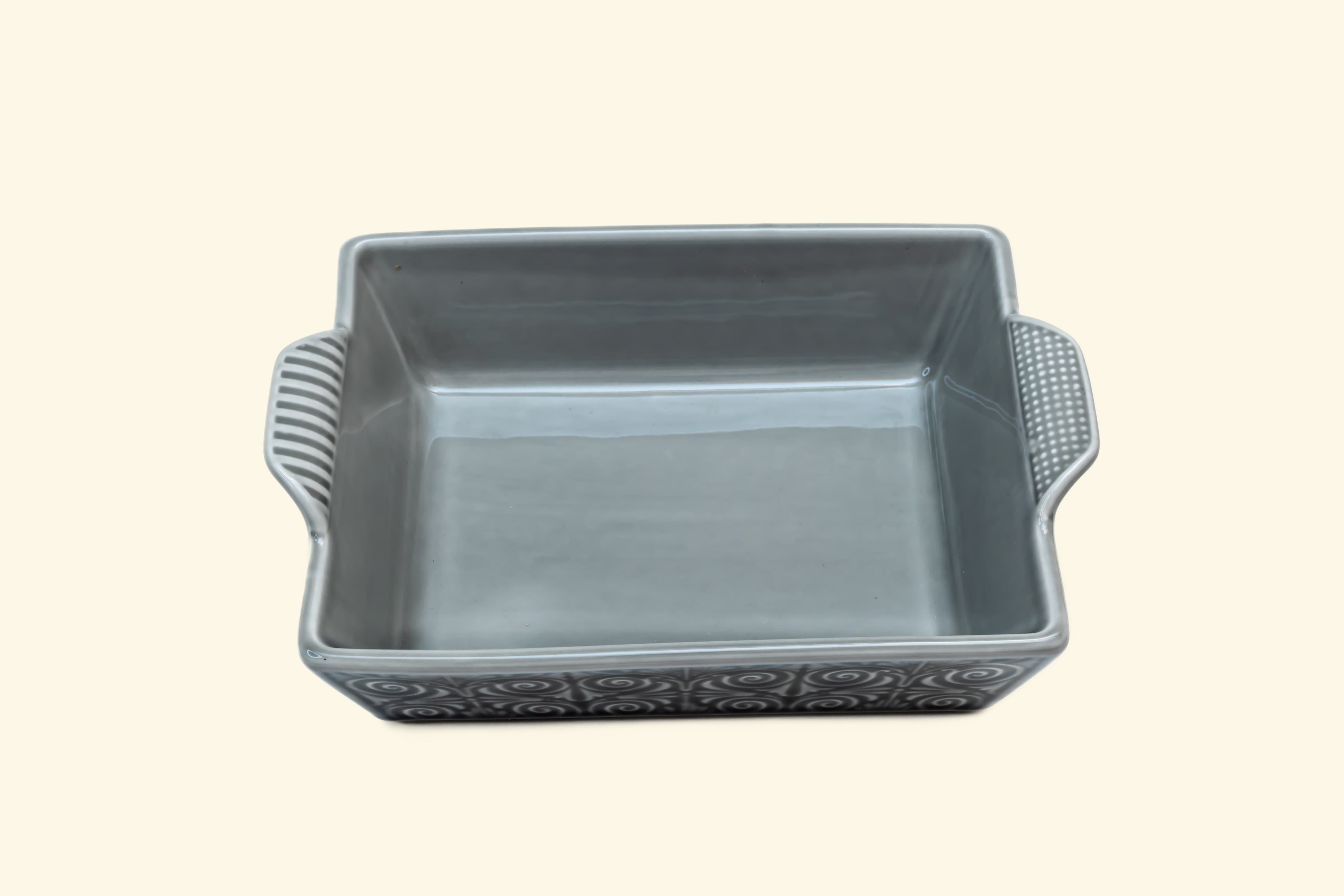 Set of 2 Rectangular ceramic Dish