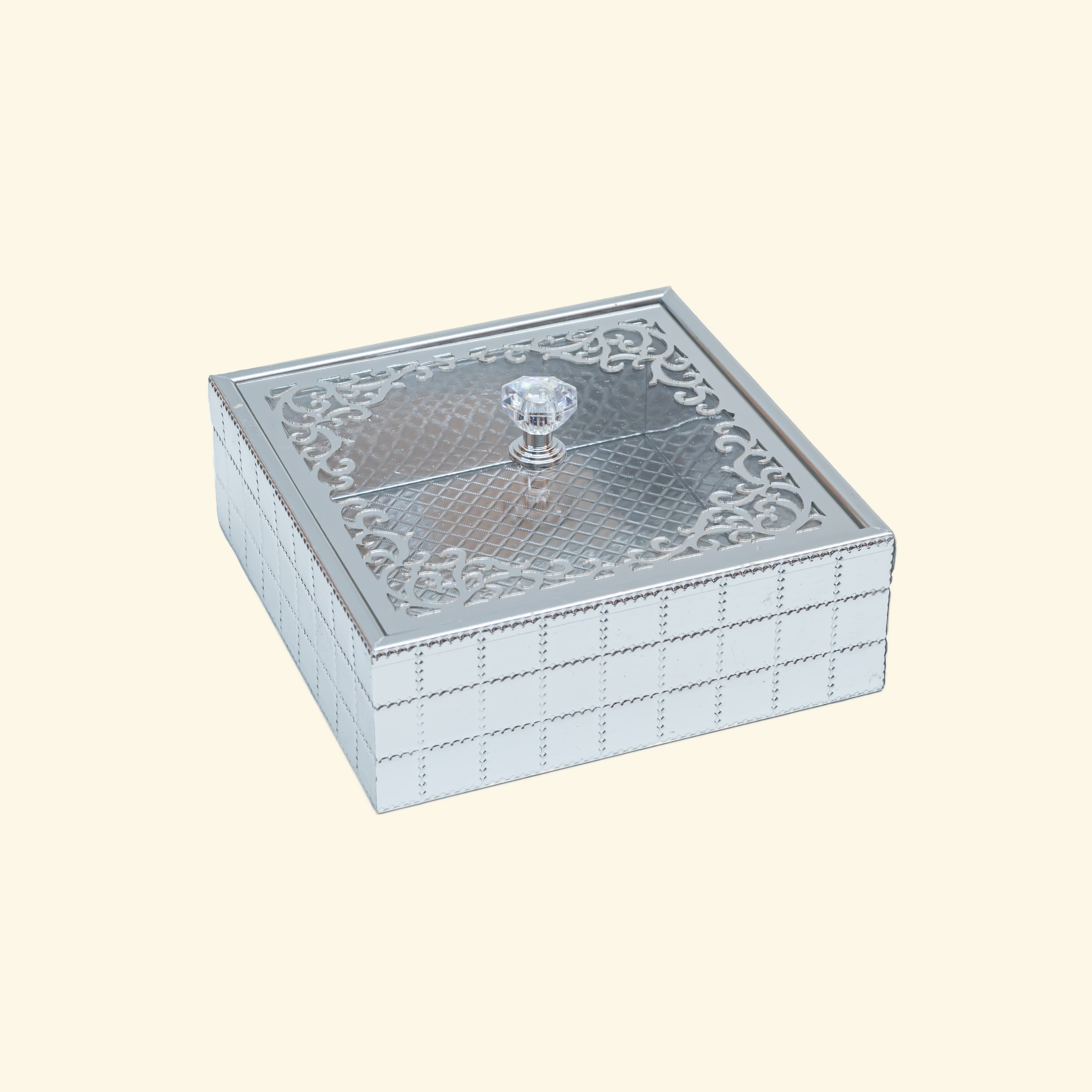 Silvar Metal Dry fruit tray