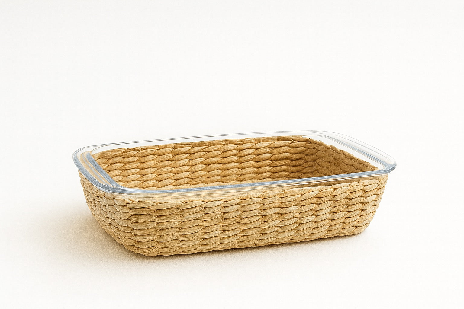 High Borosilicate Glass Bakeware With Straw