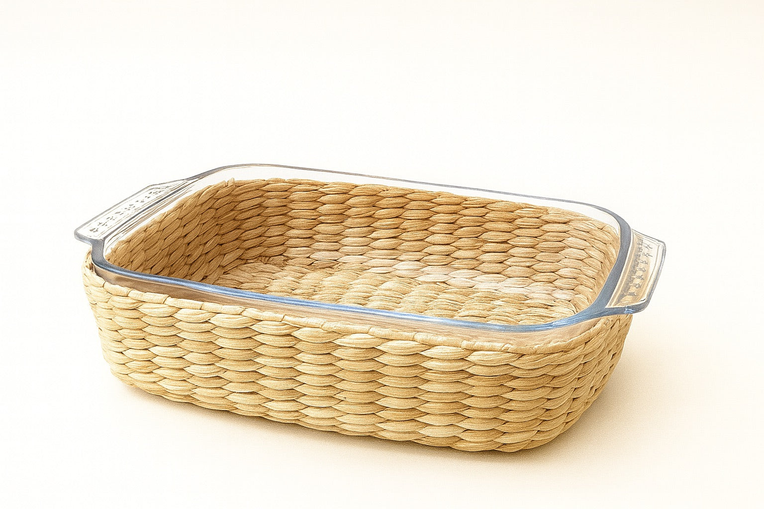 High Borosilicate Glass Bakeware With Straw