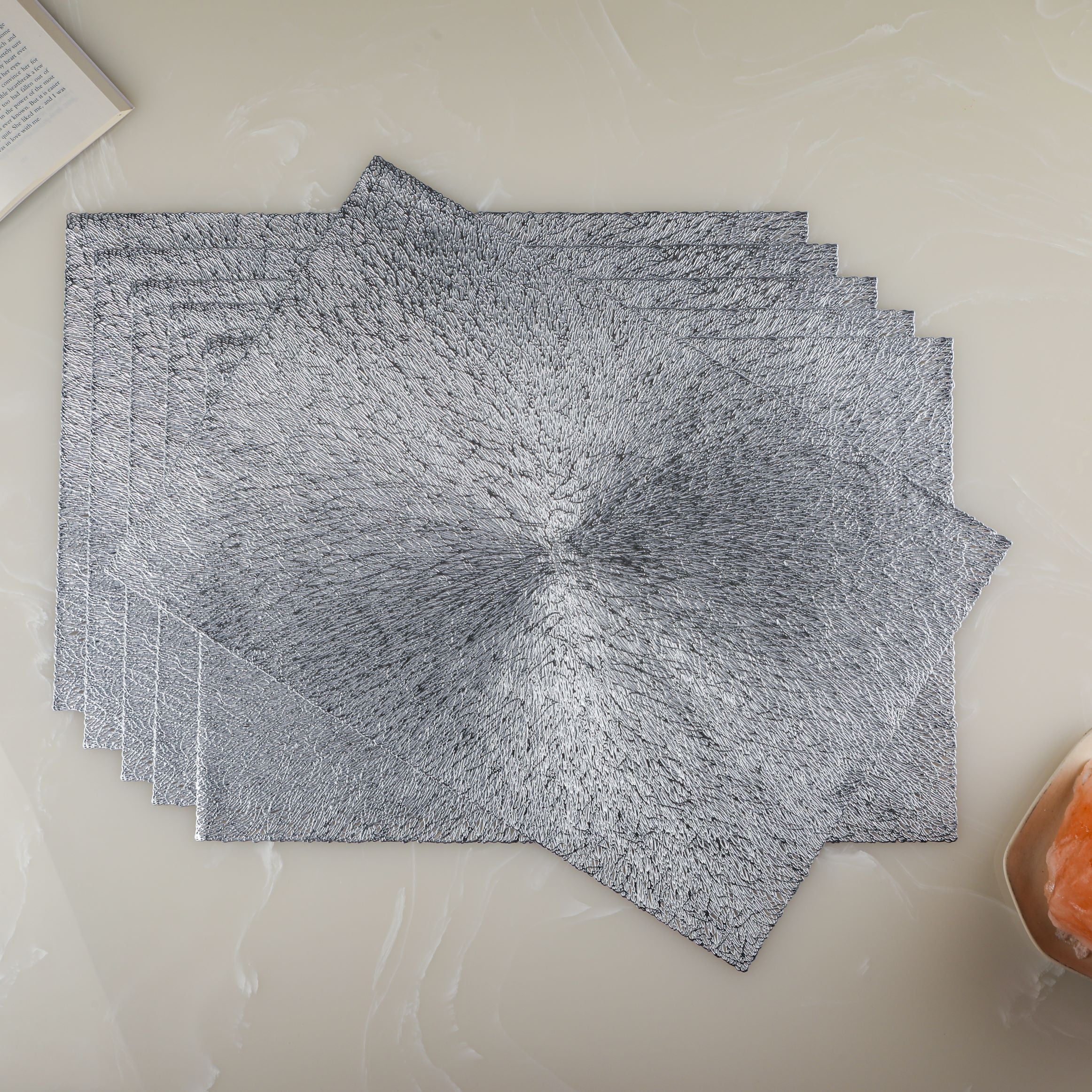 Grey Table Mats (Set Of 6)