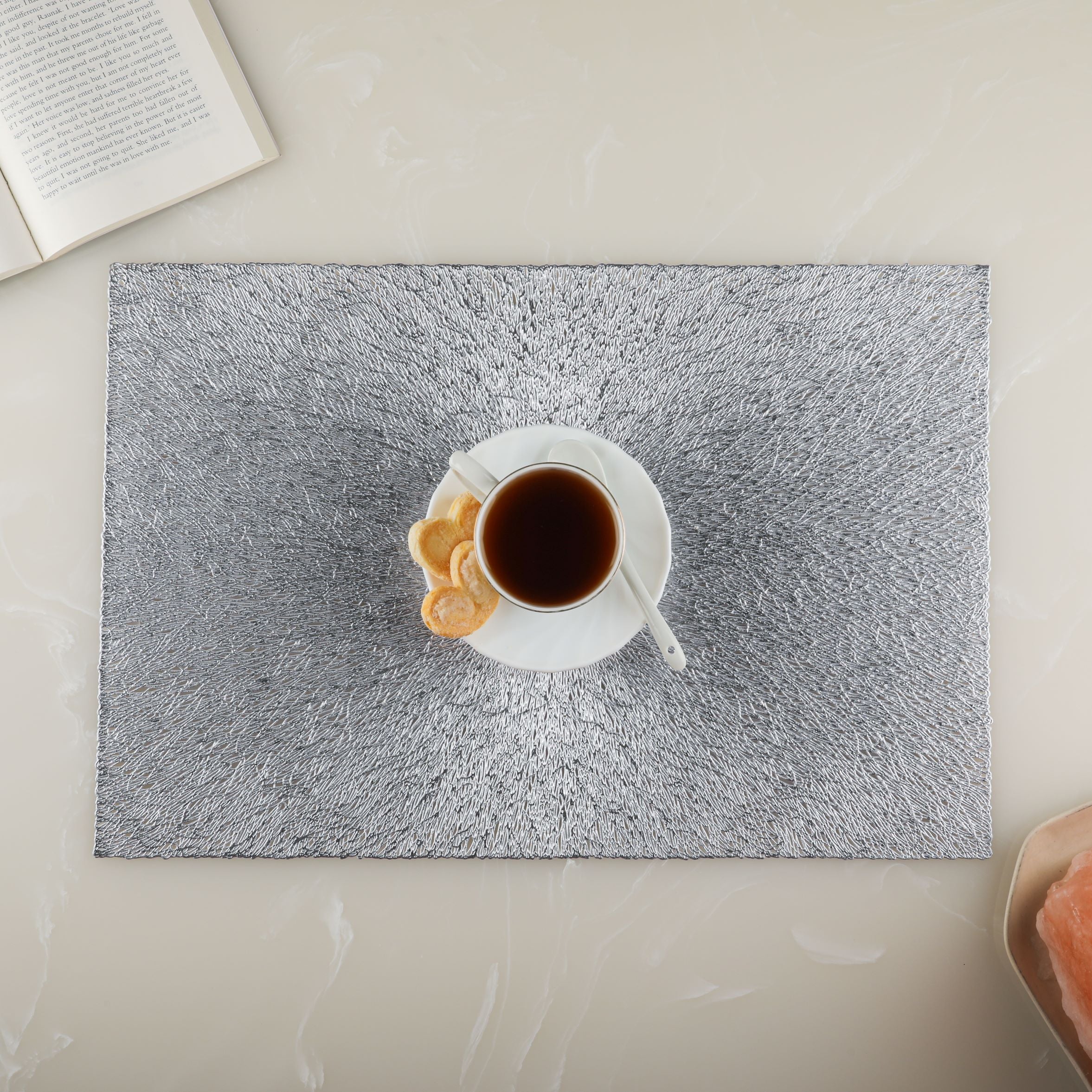 Grey Table Mats (Set Of 6)