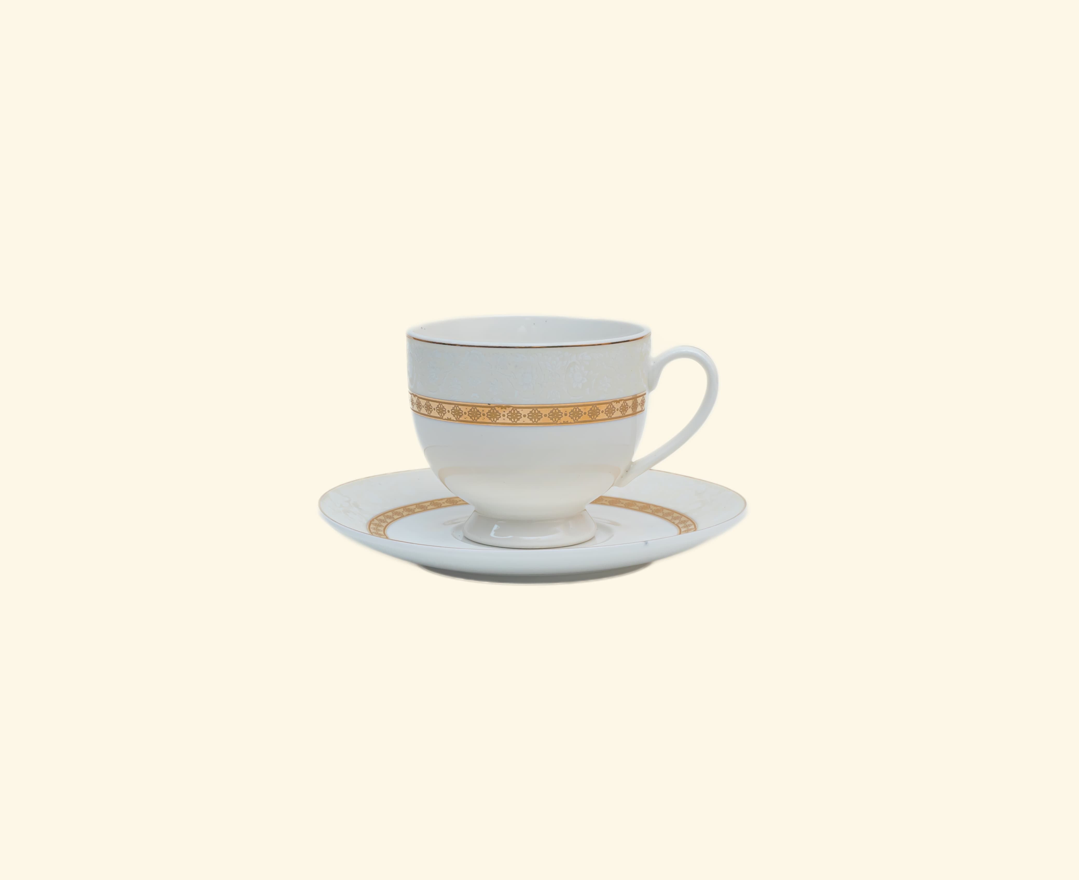 Cup & Saucer Set of ( 6+6)