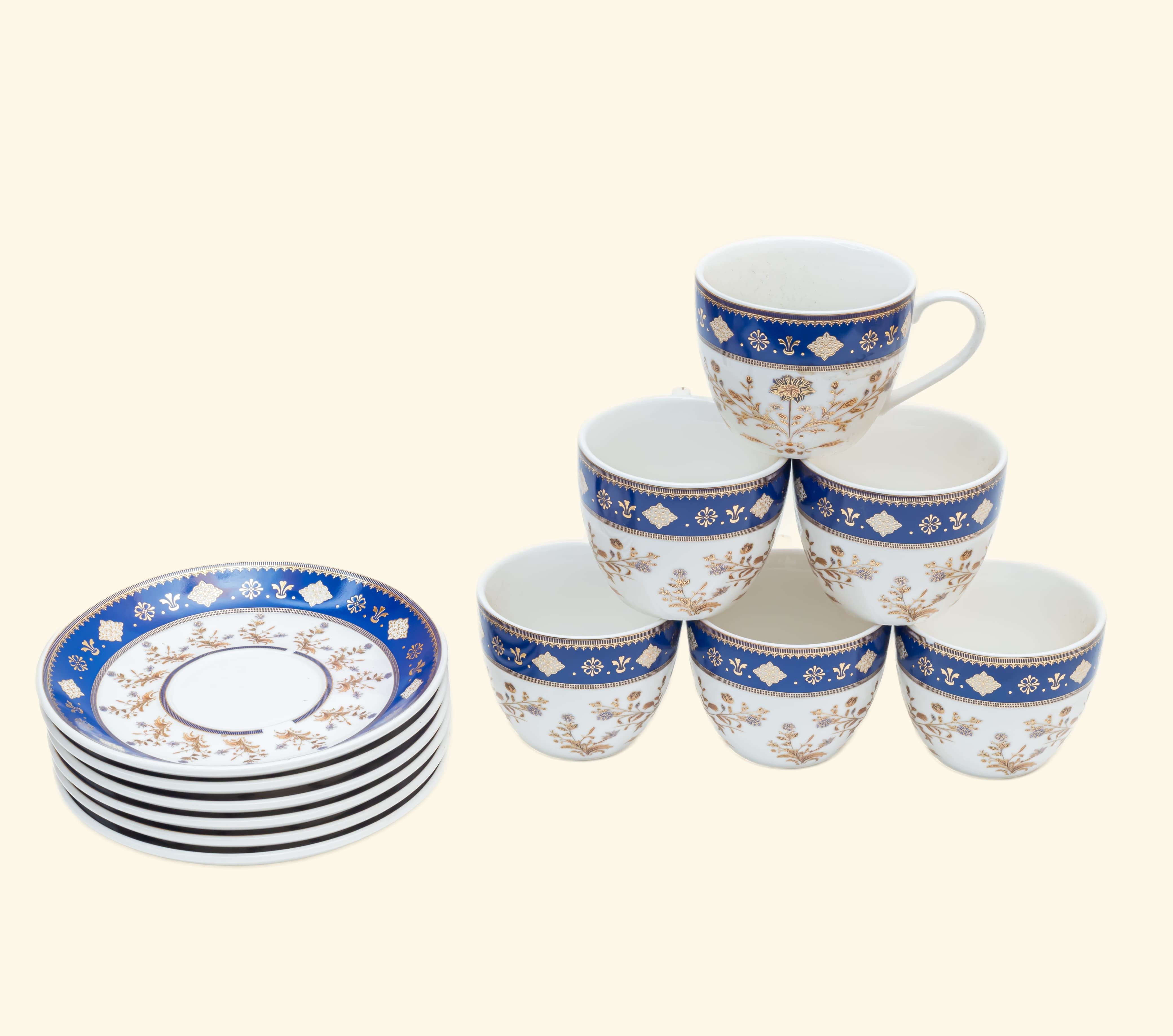 Cup & Saucer Set of (6+6)
