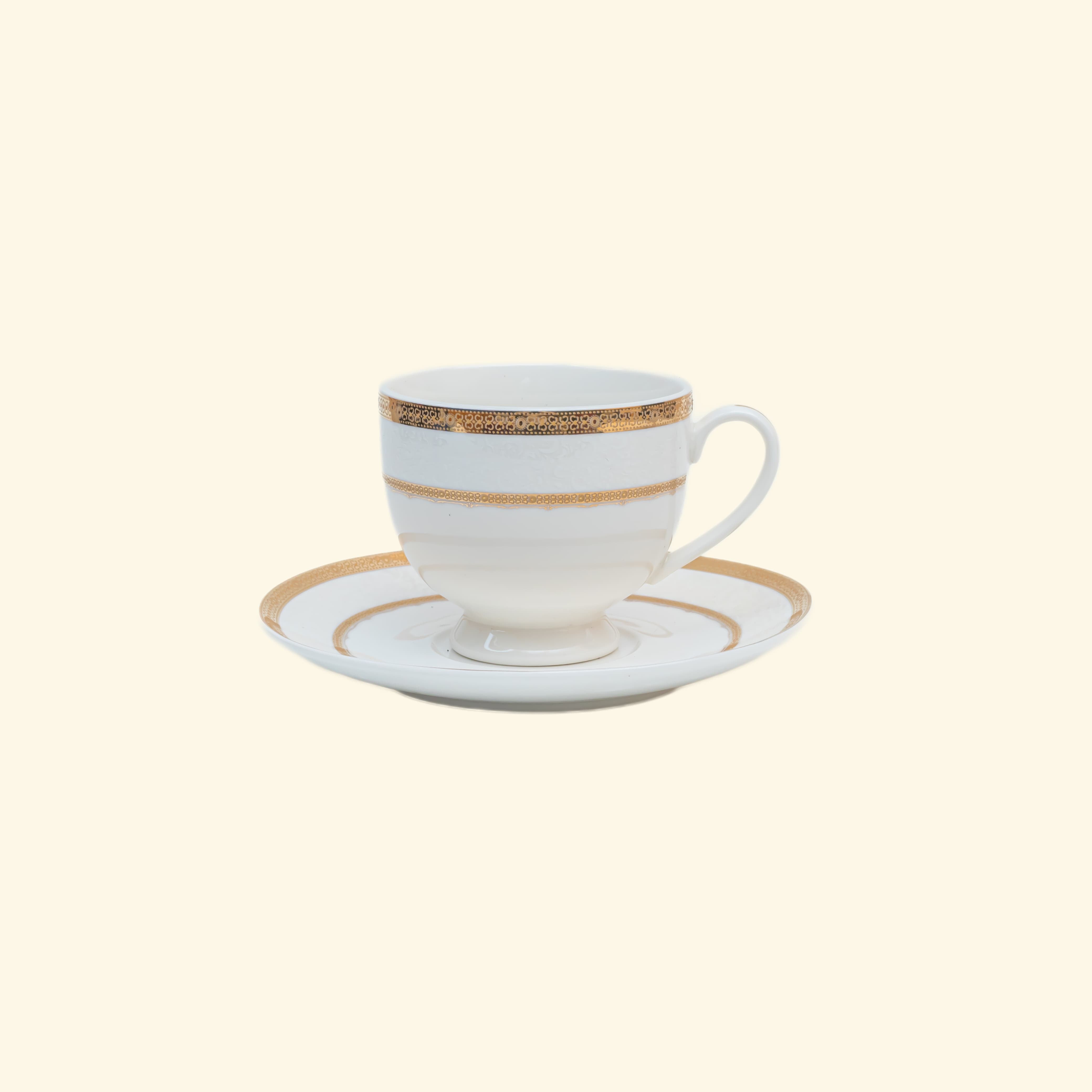Cup & Saucer Set of ( 6+6)