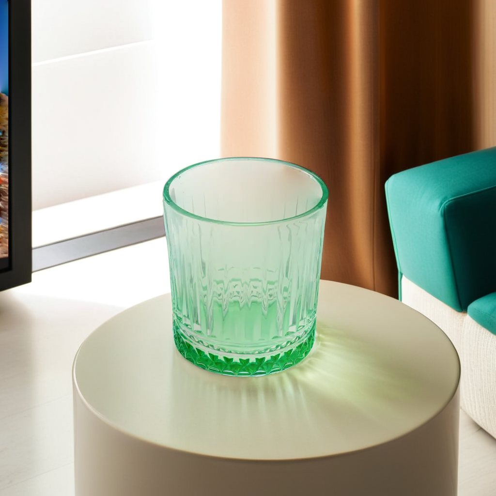 Colored Glass set of 8